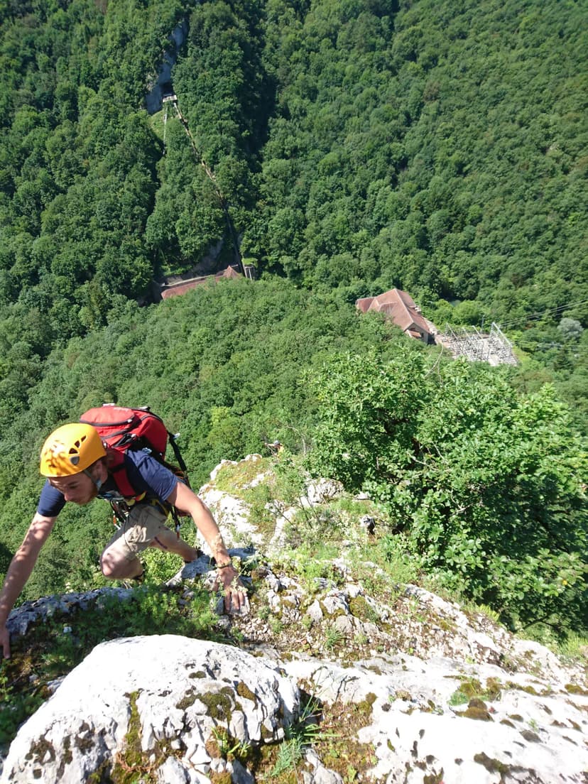 Parcours aventure de l'Arrete des Faux Monnayeurs