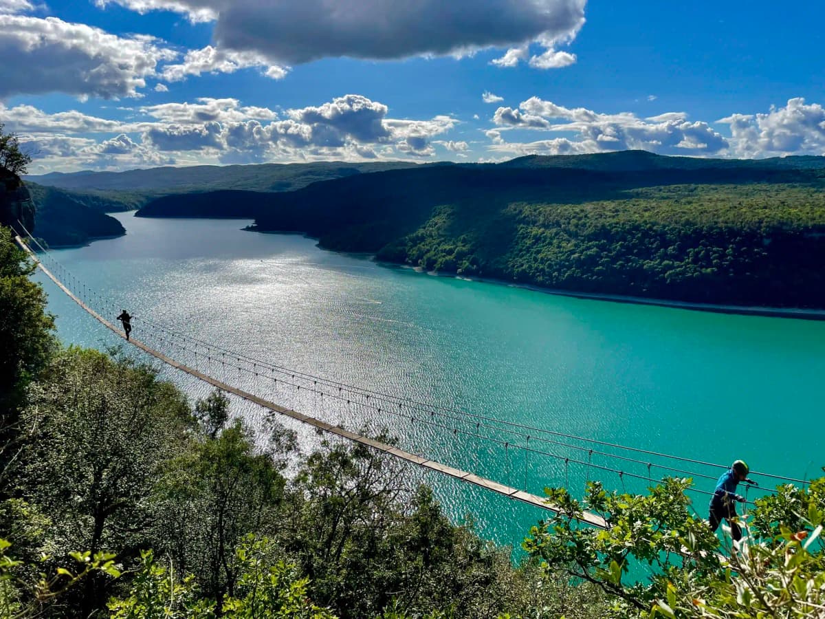 Via ferrata de Voulgnas dans le Jura